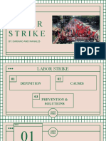 Labor Strike: By: Dariano and Nanales