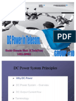 Presentation of DC Power System in Telecom by Muhammad Qasim