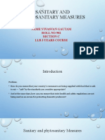 Sanitary and Phytosanitary Measures: Name:Vivasvan Gautam Roll No 902 Section C LLB 3 Years Course