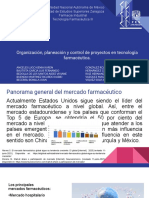 Organización, Planeación y Control de Proyectos en Tecnología Farmacéutica.