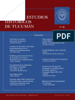 Revista N0 15 de La Junta de Estudios Históricos de Tucumán