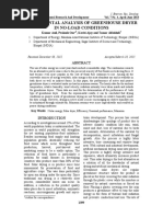 Experimental Analysis of Greenhouse Dryer in No-Load Conditions