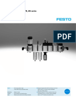 Regulator Unit MS6-LFR-3/8-D7-C-R-M-AS 529224 Festo Pneumatic Filter 