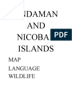 Andaman AND Nicobar Islands: MAP Language Wildlife