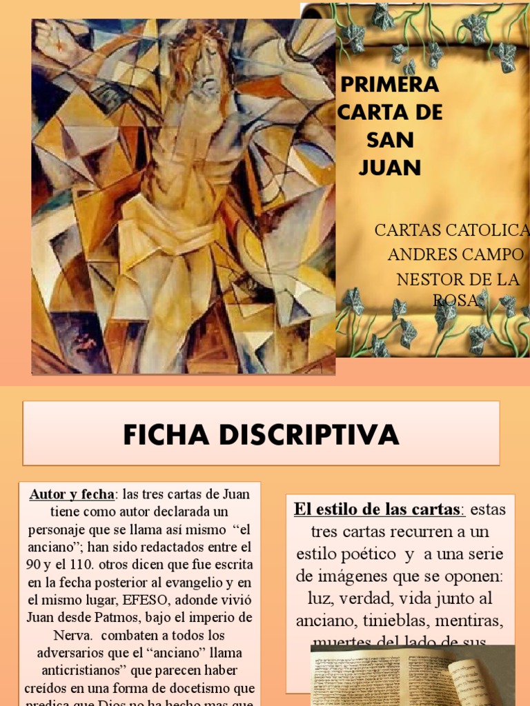 primera carta de san juan 4