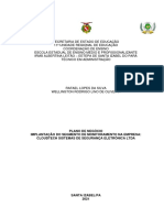 Projeto Integrador - Implantação Do Segmento de Monitoramento Na Empresa