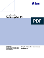 MAnual Aparelho de Anestesia Dräger FABIUS-PLUS-XL
