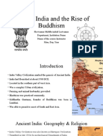 Ancient India and The Rise of Buddhism