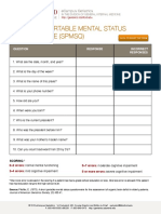 The Short Portable Mental Status Questionnaire (SPMSQ) : Ecampus Geriatrics