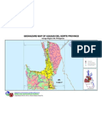 Agusan del Norte province geohazard map