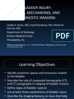 Bladder Injury: Types, Mechanisms, and Diagnostic Imaging: Jordan S. Gross, MD Scott Rotenberg, MD Mindy M. Horrow, MD