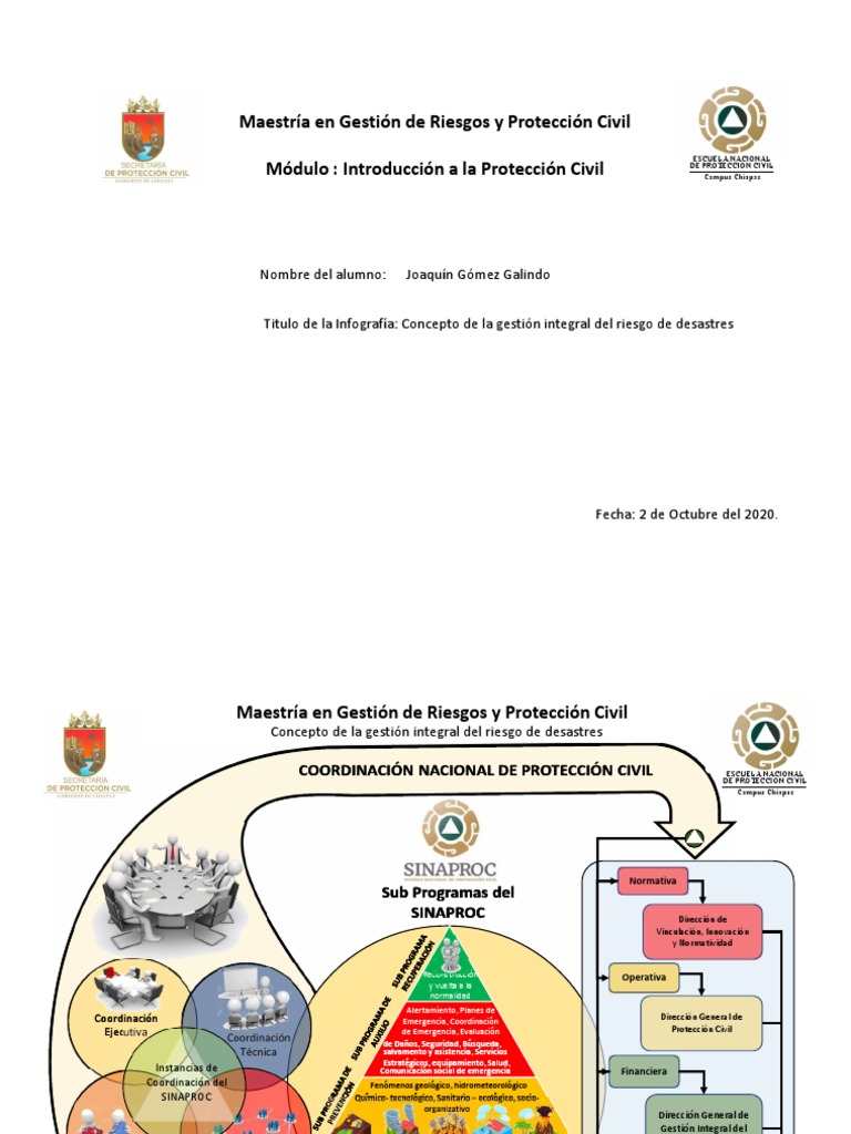 Gestión Integral de Riesgos de Desastres | PDF | Defensa Civil | Science