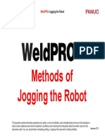Methods of Jogging The Robot: Weldpro