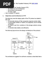 Lecture 25: File Transfer Protocol, FTP Objectives