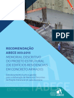Recomendacao003 Memorial Descritivo Projeto Estrutural Online