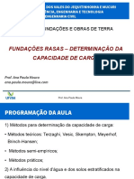 Capacidade de Carga Fundação Rasa