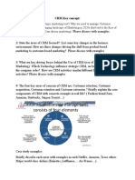 CRM Key Concept
