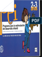 PEI 3 a 4 años