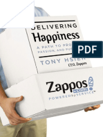 Delivering Happiness a Path to Profits, Passion, And Purpose - Tony Hsieh