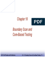 Boundary Scan and Core - Based Testing
