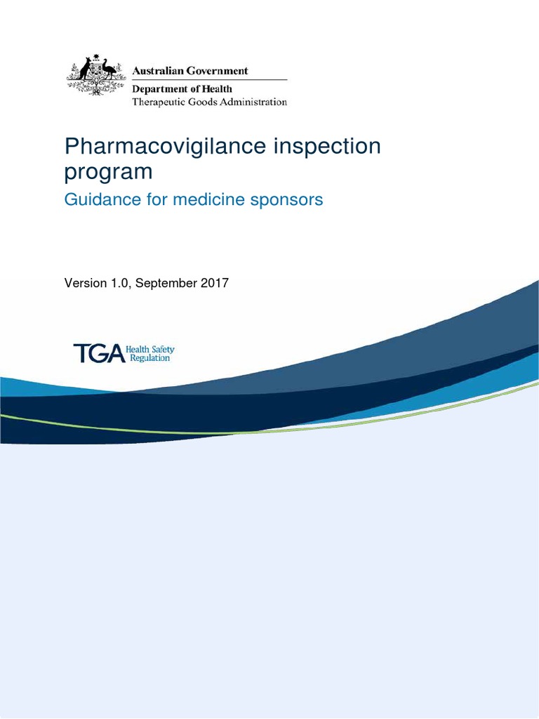Pharmacovigilance Inspection Program Guidance Medicine Sponsors | PDF ...