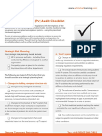 PV Self Audit Checklist Download