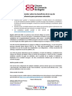 Comunicado de Prensa - Talleres de Insolvencia