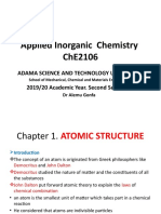 Applied Inorganic Chemistry