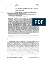 Physicochemical and Biological Examination of Two Glatiramer Acetate Products