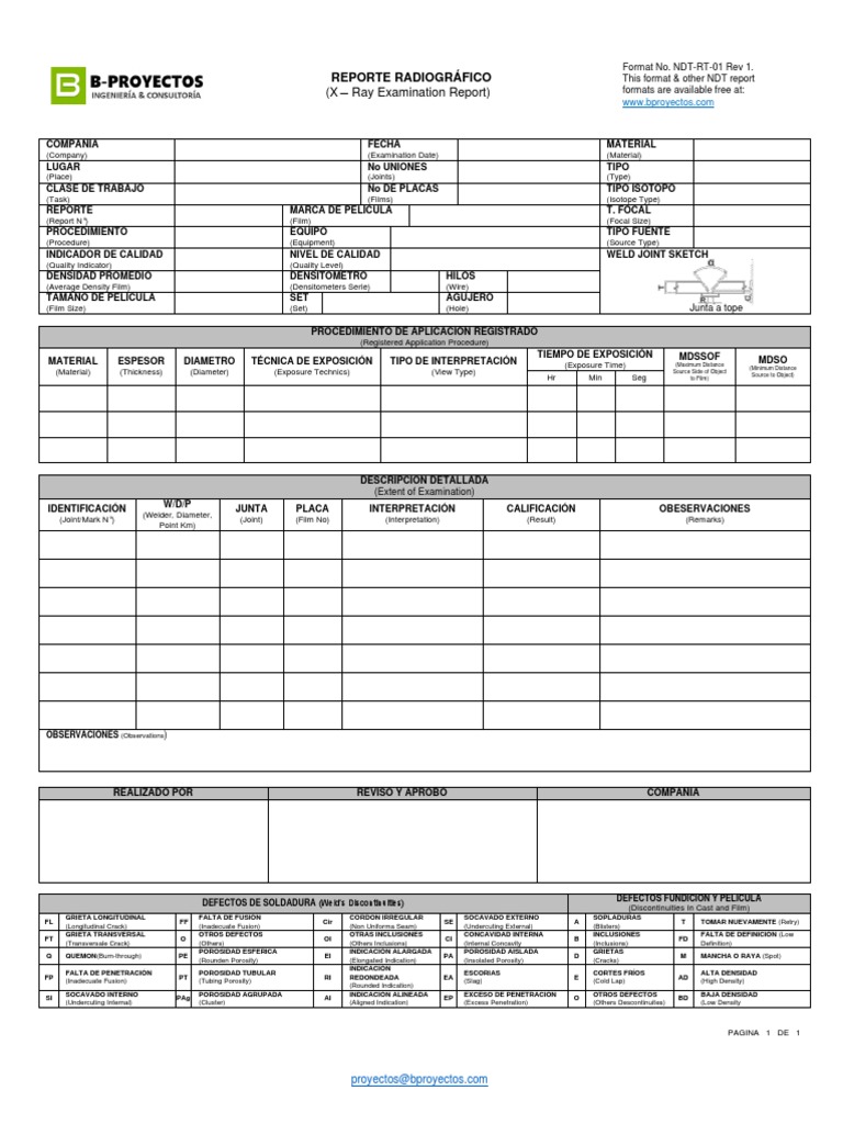 Informe de Radiografías NDT | PDF | Informática y tecnología de la ...