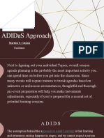 Adidas Approach: Facilitator