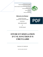 Etude Et Simulation D'une Jonction PN Radiale