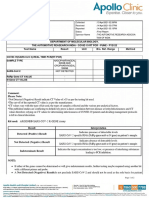 Department of Molecular Biology. The Automotive Reasearch India - Covid 19 RT PCR - Pune - Fy2122 Test Name Result Unit Bio. Ref. Range Method