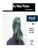 Cthulhu Mask TetraVariations 2.0