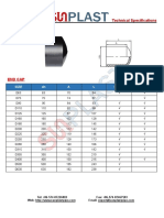 Pe100 Grade Technical Specifications: End Cap