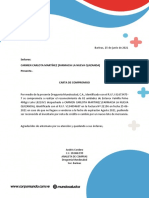 Carta de Compromiso