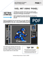 The National Videogame Museum Creating Pixel Art Using Piskel