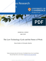Deakin - The Law-Technology Cycle and The Future of Work