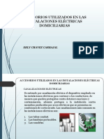 Accesorios Utilizados en Las Instalaciones Eléctricas Domiciliarias