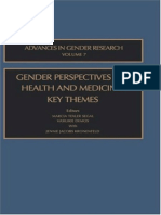 Marcia Texler Segal, Vasilikie Demos, Jennie Jacobs Kronenfeld - Gender Perspectives On Health and Medicine, Volume 7 - Key Themes (Advances in Gender Research Series) (2003)