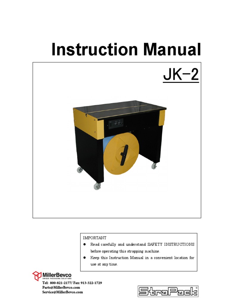 Instruction Manual: Tel: 800-821-2177/ Fax: 913-322-1729