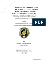 Skripsi Diajukan Untuk Memenuhi Tugas Dan Melengkapi Syarat Guna Memperoleh Gelar Sarjana Kedokteran Gigi