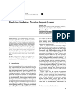 Prediction Markets As Decision Support Systems: Joyce E. Berg