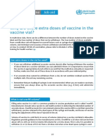 Doses of Vaccine in The Vaccine Vial