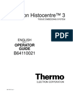 Thermo Scientific Histocentre 3 Operators Manual