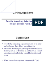 Sorting Algorithms Explained