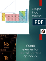 Grupo 9 Da Tabela Periódica