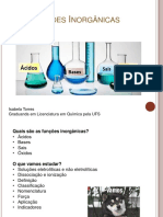 Funções Inorgânicas