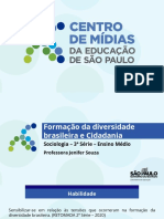 Formação Da Diversidade Brasileira e Cidadania