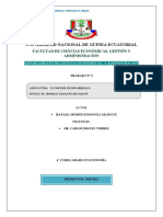 Trabajo 5modelo de Solow Implicaciones